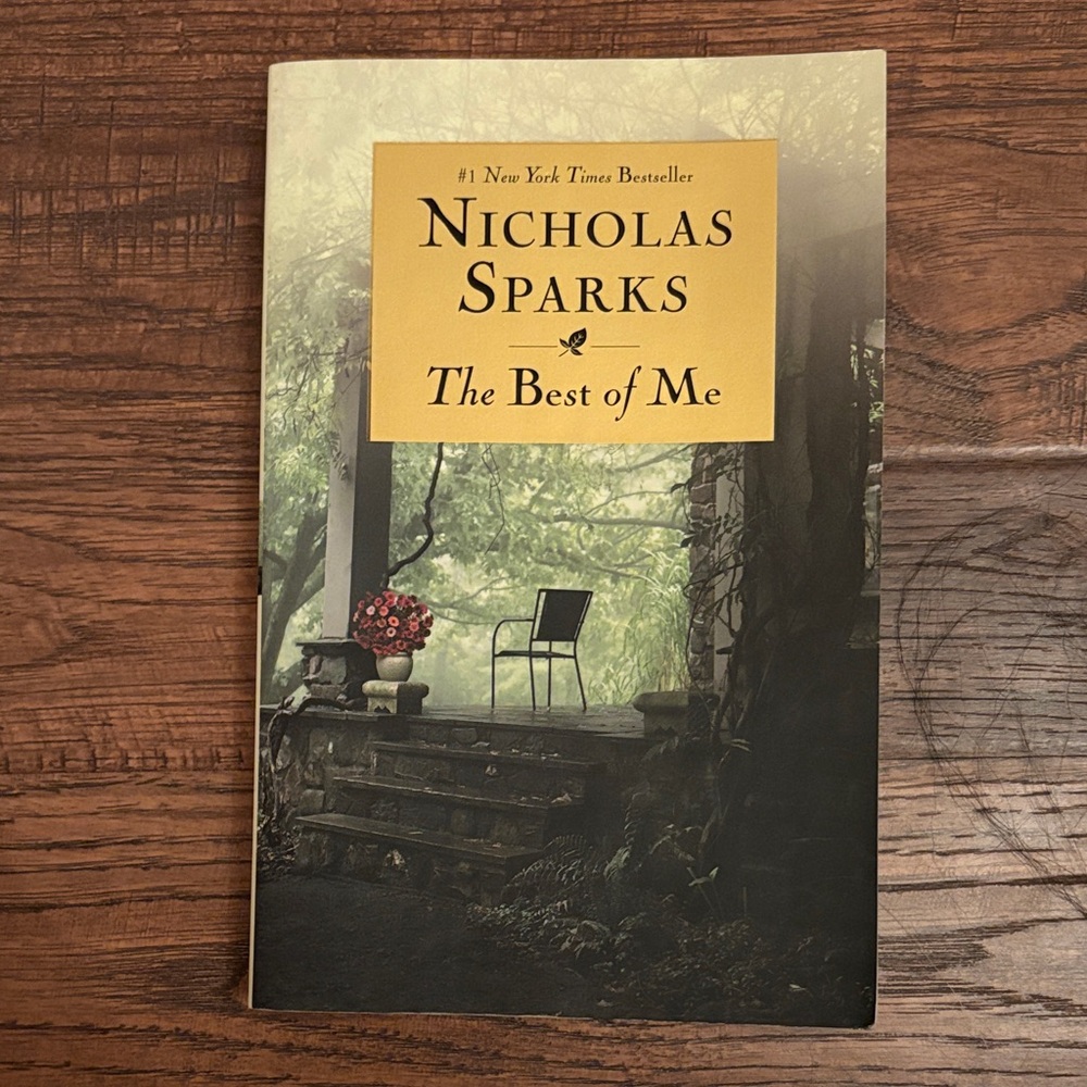 Nicholas Sparks 'The Best of Me' Book
